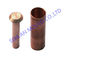 Elétrodos de porta plásticos de cobre dos elétrodos do cobre das peças EDM do molde para o molde cosmético