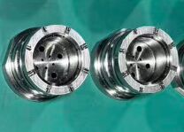 Inserções de moldes multi-cavidade.