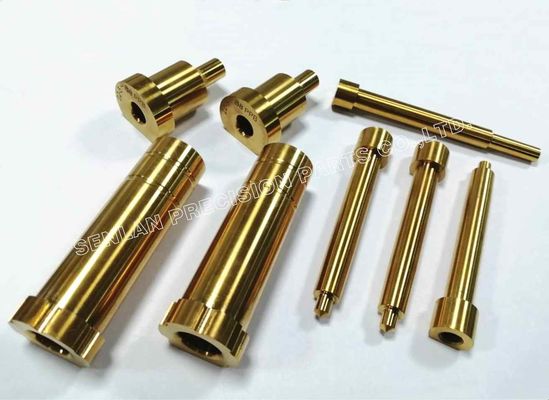 H13 (AISI) Pins de núcleo de precisão ∙ ISO 9001 Ferramentas de fundição a pressão ∙ 46-48 HRC