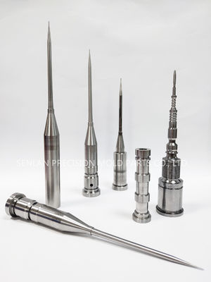 Peças de molde de ponta de palha de grau médico S136 e SKD61 Pins de núcleo de precisão
