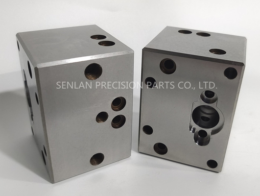 Peças quadradas de trituração materiais da máquina-ferramenta das peças do molde da precisão de YK30 40Cr SKD61 S45C
