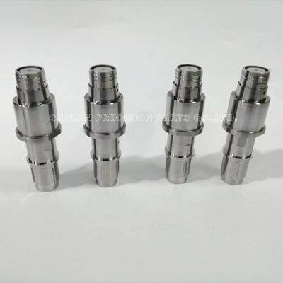 Componentes plásticos do molde S136 que desaparafusam o núcleo do molde para tampões plásticos da tampa do parafuso