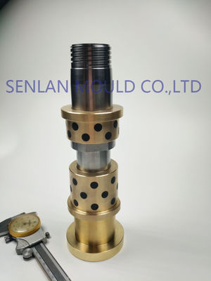 Custom Double-Start Threaded Cores SKD61 & S136 Steel Bottle Cap Mold Parts