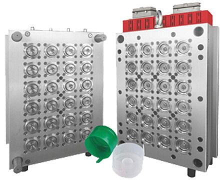 Molde de injecção de tampa de flip com várias cavidades para fechaduras de garrafas de plástico