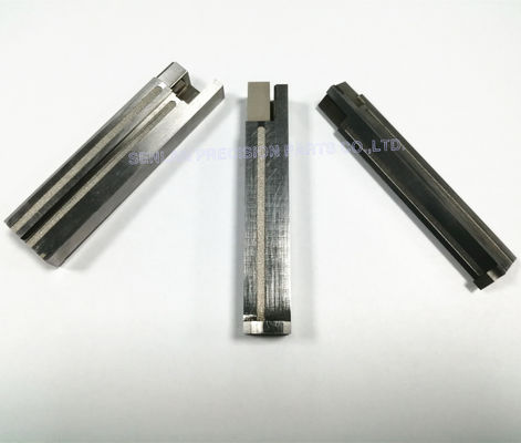 Inserções de moldes retangulares personalizadas.