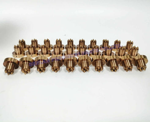 Insertos de cobre de berilio moldes de injecção de plástico