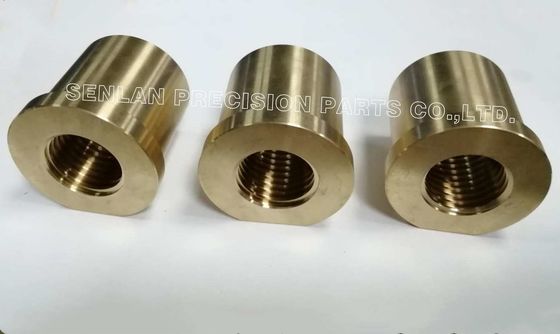 C360 Brass Precision CNC Machined Parts Componentes personalizados