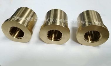 Peças feitas à máquina Cnc de bronze personalizadas da elevada precisão