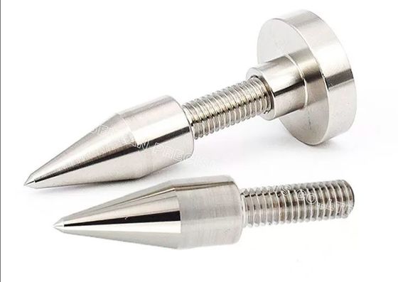 AISI 304 Precision CNC Machined Slender Shafts -- Peças giratórias de alta precisão