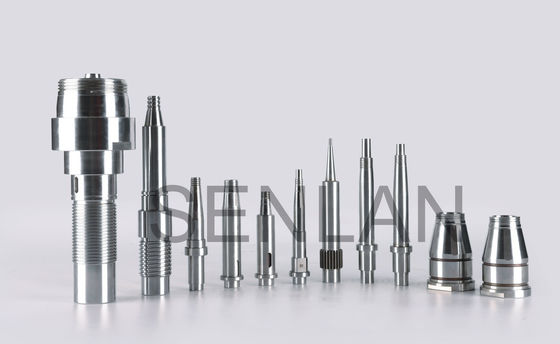 H13 (1.2344) Núcleos de fios para moldes de tampas cosméticas 48-52 Peças de precisão HRC