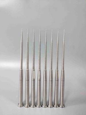 0.005mm Concentricidade Pipeta Tip Cores M340 Peças de Moldes Médicos de Aço