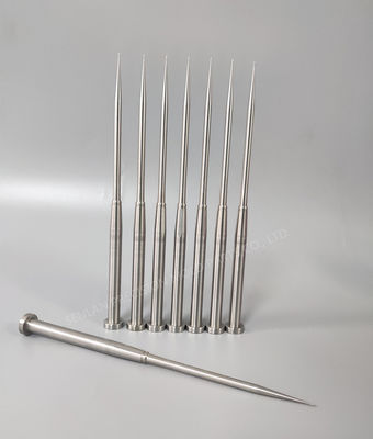 ±pm$0.005mm Tolerance Core Pins H13 (SKD61) Ejector Pins para Moldes Médicos