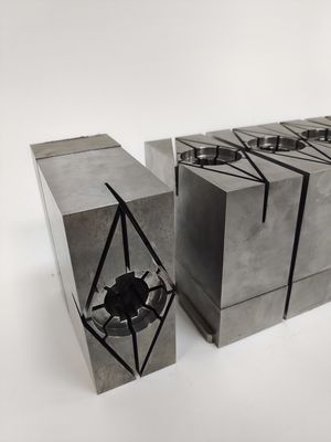 H13 (1.2344) Núcleos de molde de precisão inserções endurecidas para ferramentas de injeção