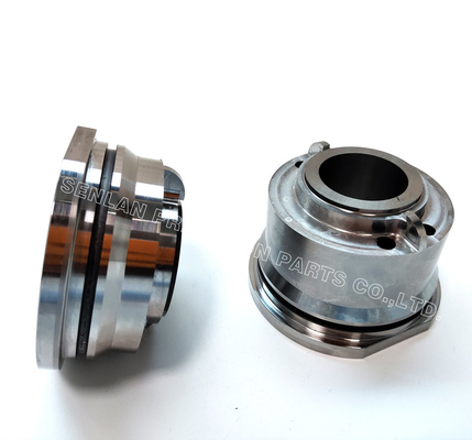 As peças plásticas do molde S136 bloqueiam o cobrimento com arbustos de inserções do núcleo para moldes da pré-forma do animal de estimação