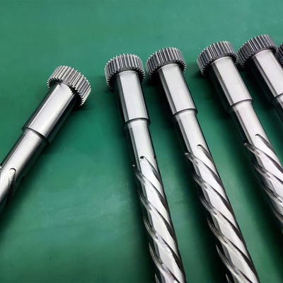 H13 (SKD61) Núcleos helicoidais com roscas inserções de precisão para moldes cosméticos