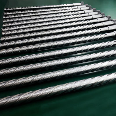 H13 (SKD61) Núcleos helicoidais com roscas inserções de precisão para moldes cosméticos