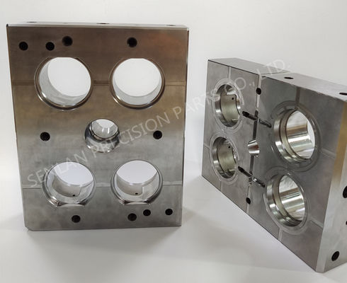 SS420 Bloco de inserção em cavidade de molde de aço para embalagens de moldes de injeção de plástico