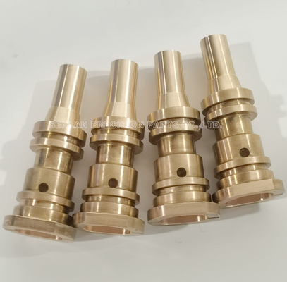 O Cnc de bronze das peças do molde da precisão fez à máquina componentes do molde do torno do Cnc das peças